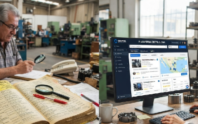 La evolución de los directorios industriales de papel a las plataformas digitales